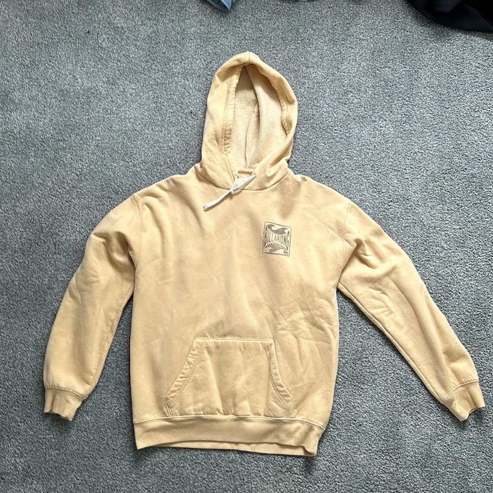 Yellow Billabong Hoodie